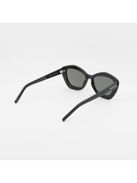 Saint Laurent SL68 002 Sunglasses Havana Cat Eye Frame, Grey Lenses main image 11